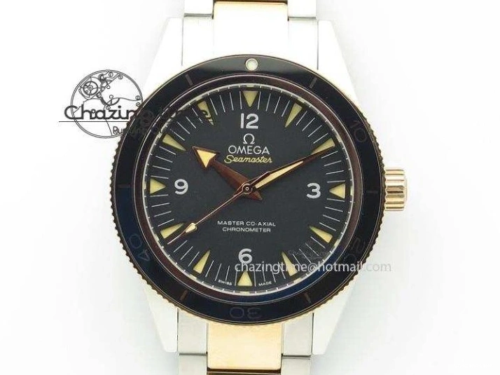 0130 Seamaster Diver 300M Real Ceramic Case VSF 1:1 Best Edition on Black Rubber Strap A8806 (Free Nato) SunProtective 7935